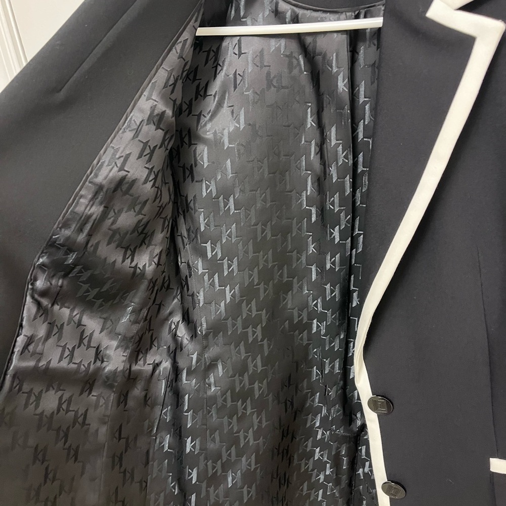 Karl Lagerfeld Black Jacket - Picture 5 of 5